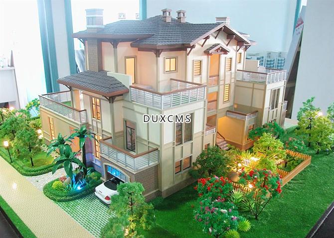 单体别墅模型
